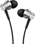 E1009 Piston Fit Écouteurs Intra-Auriculaires Ergonomique Filaires Stéréo Avec Microphone Et Télécommande Avec Apple Iphone Ipod Ipad,Android Smartphone,Tablet,Mp3(Argent)[QUE074016]