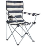 Trespass Folding Camping Chair with Drinks Holder Branson