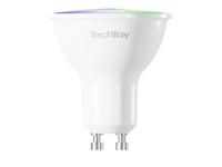 Tesla Techtoy, Smart Glödlampa, Zigbee, Vit, Led, Gu10, Parabolisk Lampa