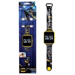 Lexibook - Batman - Montre Led Connect¿E - Bracelet Ajustable