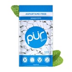 100% Xylitol Chewing Gum, Sugarless Peppermint, Sugar Free + Aspartame Free