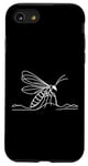 Coque pour iPhone SE (2020) / 7 / 8 Entomologistes d'art linéaire Antlion