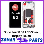 Oppo Reno8 5G CPH2359 OLED LCD Screen Display Touch Digitizer Replacement