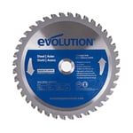 Evolution Power Tools 6-1/2BLADEST Lame de scie pour la découpe de l’acier, 6-1/2" x 40 dents, Argent