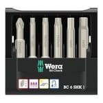 Wera 05073631001 Bit-Check 6 SHK 1 SB, 6 pièces