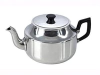 Pendeford Housewares 1 litre 6 Cup Polished Tea Pot Teapot TP06 Dripless Light