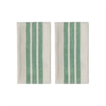 OYOY LIVING - Linu Tea Towel - Pack of 2 - Green (L301245)