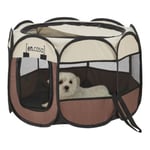 Parc pliable Telford pour animaux de compagnie 58 x 91 x 91 cm en.casa