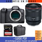 Canon EOS R5 + RF 50mm F1.2L USM + SanDisk 128GB Extreme PRO UHS-II SDXC 300 MB/s + Sac + Guide PDF MCZ DIRECT '20 TECHNIQUES POUR RÉUSSIR VOS PHOTOS