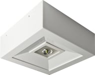 Awex Emergency Lighting Fitting Lovato N Eco Led 1W 125Lm (Opt. Open) 1H Single-Purpose White Lvno/1W/Ese/At/Wh - Lvno/1W/Ese/At/Wh