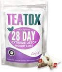 Catfit 28 Days Detox Tea, Weight Loss Tea Bags, Slimming Tea, Natural Herbal Sle