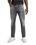 G-Star Homme Jean 3301 Regular Tapered, Gris (faded bullit 51003-C293-B466), 36W / 30L