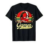 Vintage Gaming Video Game Players Teenage Boys Men Gamer T-Shirt