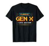 1973 Birthday - Gen X - Born 1973 Retro Gamer - Classic 1973 T-Shirt