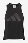 adidas Sport Performance - Träningslinne W I 3 Bar Tank 2 - Svart