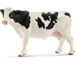 Figurine Schleich 13797 - Vache Holstein miniature peinte à la main