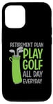iPhone 15 Pro Golf accessories for Men - Retirement Plan Play Golf Case