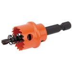 Draper Bi Metal Hole Saw With Integrated Arbor 19mm 1/4" Hex Shank 34983