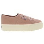 Superga 2790 Womens Ladies Pink Chunky Platform Trainers Shoes 4-8