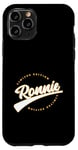 Coque pour iPhone 11 Pro Funny Personalized First Name Design for Ronnie