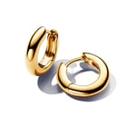 Pandora Essence 14k Gold-plated hoops 263320C00