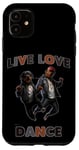 Coque pour iPhone 11 Live Love Dance Rottweiler Style Hip Hop