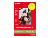 Canon Photo Paper Plus Glossy Ii Pp-201 - Högblank - 270 Mikrometer - 100 X 150 Mm - 260 G/M² - 5 Ark Fotopapper - För Pixma Ip2600, Ip2700, Ip3500, Ip4500, Ix7000, Mg8250, Mp220, Mp520, Mx7600, Mx850, Ts7450