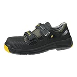 Abeba 1275-38 Static Control Chaussures de sécurité sandale Taille 38 Noir