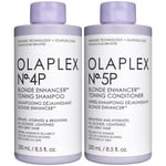 Olaplex Blonde Enhancer Bundle No.4P Shampoo 250 ml & No. 5P Condition