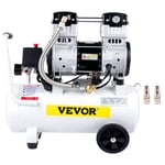 Compresseur d'Air sans Huile - VEVOR - 1500W - 18L Portable Commercial