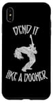 Coque pour iPhone XS Max Bend It Like A Boomer Rock Guitar Beato Cintreuse de cordes