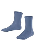 FALKE Family, Chaussettes Mixte Enfant, Coton, Bleu (Smoky Blue 6045), 19-22 (1-2 ans), 1 Paire