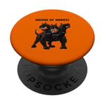 Hades Hounds! Grèce Créature mythique Underworld Cerberus PopSockets PopGrip Adhésif