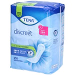 TENA DISCREET EXTRA PLUS - Serviette fine pour incontinence urinaire, femme sac 16 pc(s)