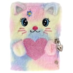 Tinka - Plush Diary Cat w. Lock (8-802121)