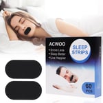 Mouth Tape for Sleeping, 60PCS Sleep Mouth Tape for a Better Night'S Sleep, Redu