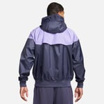 Liverpool Jakke Windrunner Nsw Woven - Space Purple/gridiron/hvit - Nike, størrelse Large