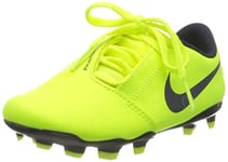 Nike Garçon Unisex Kinder Jr. Phantom Venom Club FG Chaussures de Football, Vert (Volt/Obsidian/Volt 717), 27 EU