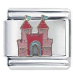 Princess Castle - DAISY CHARM For 9mm Italian Modular charm bracelets