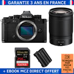 Nikon Zf + 85mm f/1.8 S + 1 SanDisk 256GB Extreme PRO UHS-II SDXC 300 MB/s + 1 Nikon EN-EL15C + Ebook '20 Techniques pour Réussir vos Photos' - Appareil Photo Hybride