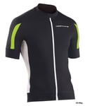 Maillot de Vélo NORTHWAVE 89151077 Sonic Jersey - Noir/Vert Fluo - Taille M NEUF