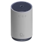 Q3 Mini Humidificateur usb Bureau à Domicile LumièRes ColoréEs Purificateur de Charge Portable Gris