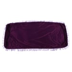 (Purple)61/88 Key Electronic Piano Keyboard Cover Pleuche Anti Dust Decorat