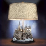 Bradford Exchange Harry Potter Hogwarts Castle Briljant skulptur bordslampaBY