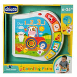 CHICCO Book of Numbers Farm - play with light and sound