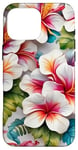 iPhone 16 Pro Max Hawaiian Hibiscus Flowers Floral Pattern Case