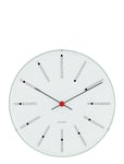 Arne Jacobsen Clocks Bankers Wall Clock Ø21Cm Vit