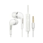 KIT PIETON TELECOMMANDE PRISE JACK 3.5MM SAMSUNG EHS44ASSBE LISERET BLANC