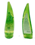 2 PACKS 99% Pure Aloe Vera Soothing Gel Vegan Organic Skin Moisturiser 300ml