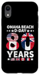 Coque pour iPhone XR D-day normandie 1944 d day 80 ans d day 80th anniversary